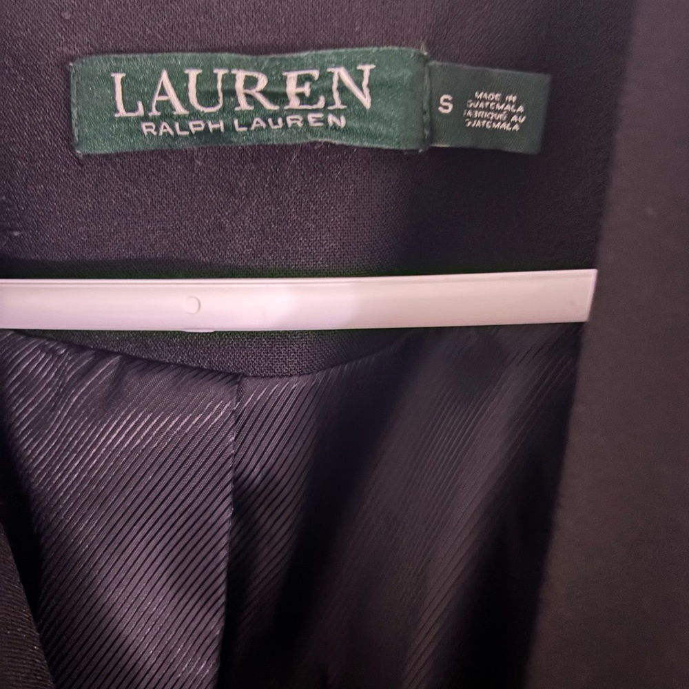 Lauren Women's Ralph Lauren Crepe Belted Wrap Coat - Picture 8 of 8